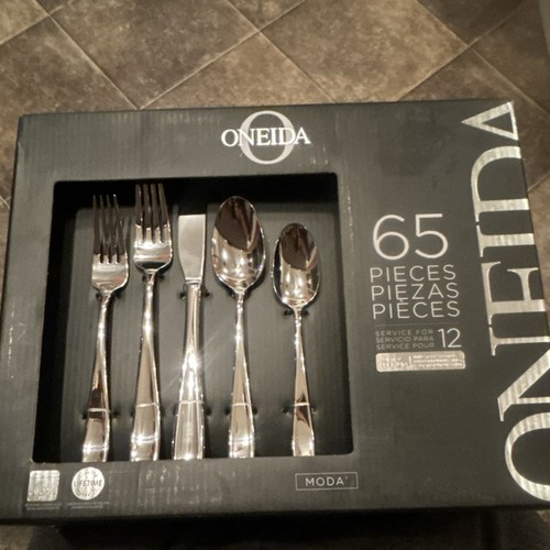 Oneida moda 65pc stainless - 65pc,